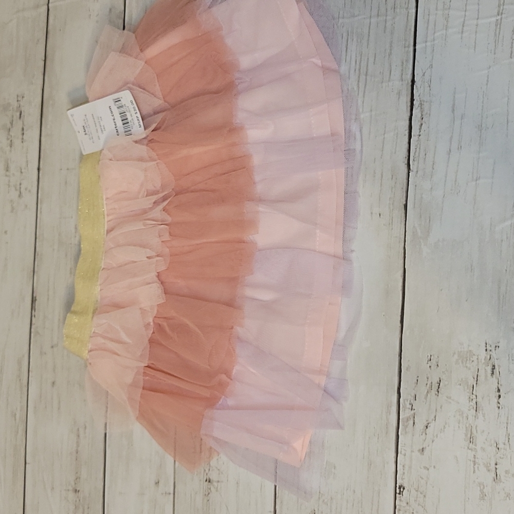 NWT Carter's Tulle Layered Skirt